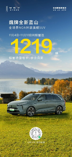 開啟智駕新時代！魏牌全新藍山官宣全場景NOA全國開城(圖8)