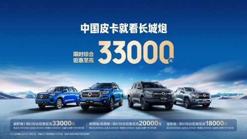 蟬聯(lián)中國(guó)皮卡銷冠 長(zhǎng)城皮卡1-11月全球累計(jì)銷售突破16萬(wàn)輛(圖2)
