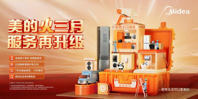 從產品創新邁向服務升級，美的重新定義用戶體驗